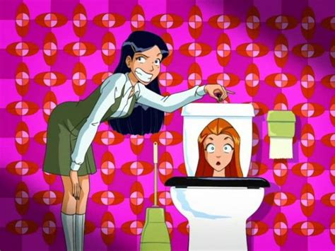 totally spies toilet|Alexandra